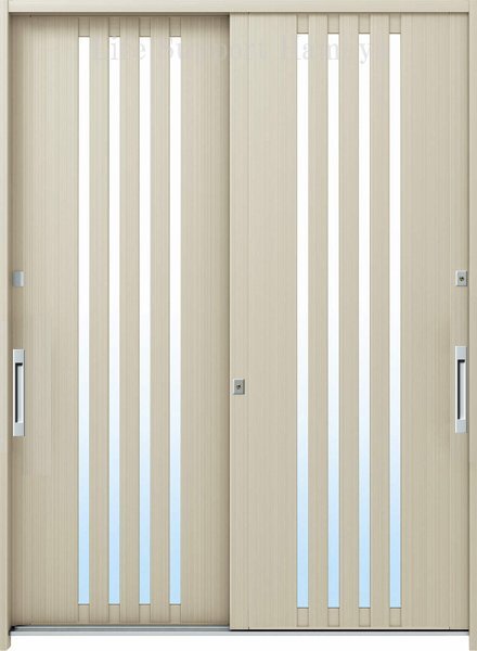 アルミサッシ YKK 玄関引戸 れん樹 B04A 内付 ランマ通し 単板