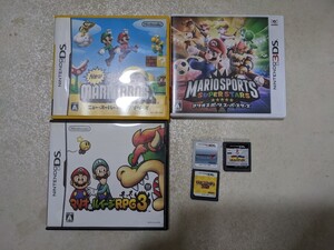 中古ニンテンドーDS/3DSソフト スーパーマリオシリーズ 6本セット