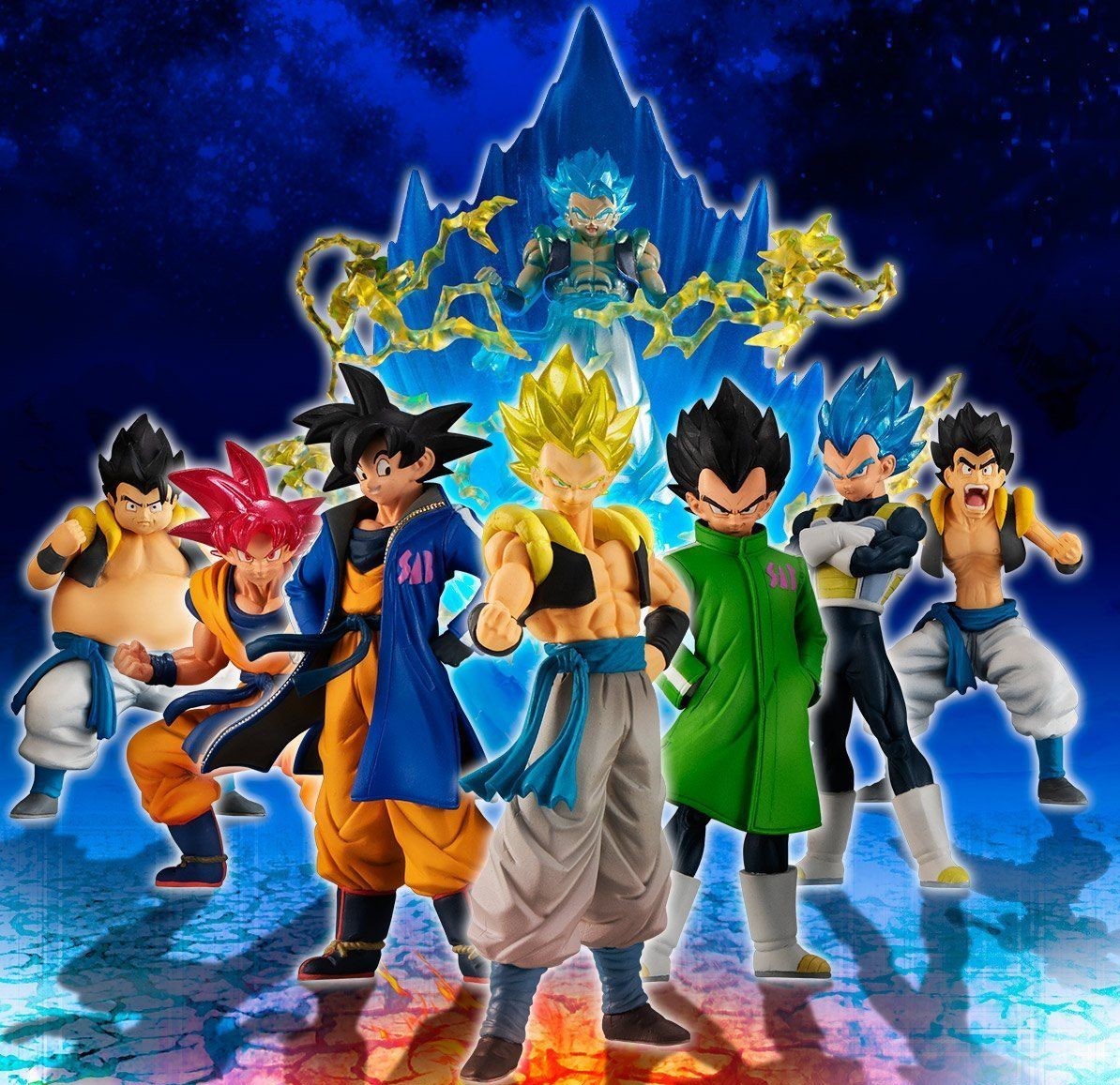 【新品輸送用段ボール未開封】HG 映画ドラゴンボール超 悟空!ベジータ!フュージョンセット