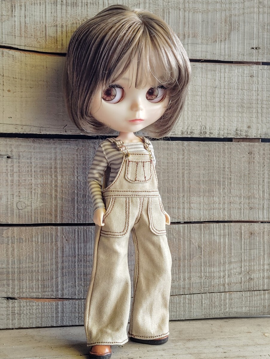 ブライス オーバーオール ハンドメイド アウトフィット ブライス サロペットパンツ ハンドメイド アウトフィット