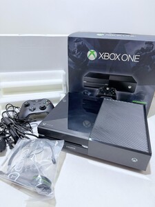 Microsoft XBOX マイクロソフトXBOX ONE 本体 500GB HDD 箱付 動作品 (D-18)