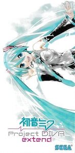 ■送料無料■PSP■取扱説明書のみです■初音ミク Project DIVA extend■(概ね良好)*ソフト、箱は付属しません