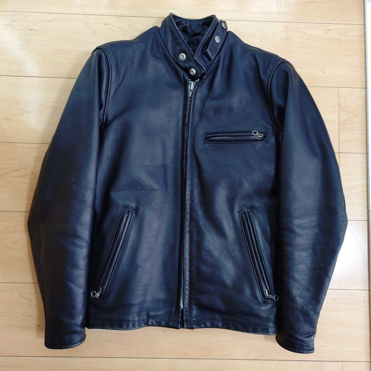 Yahoo!オークション -「schott シングルライダース 34」の落札 Yahoo!オークション -「schott シングルライダース 34」の落札