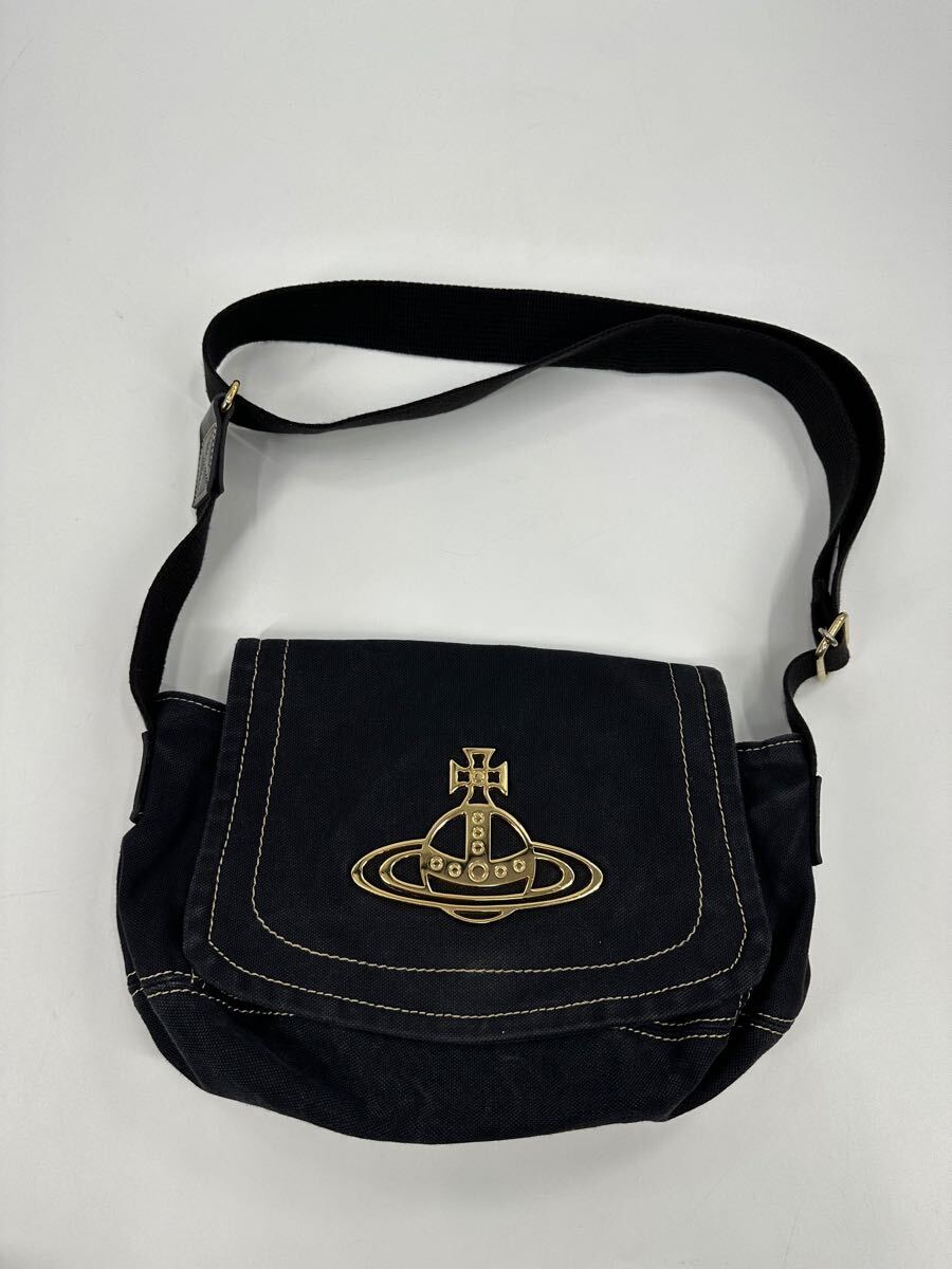 レア Vivienne Westwood キャンバスショルダーバッグ Yahoo!オークション -「キャンバスバッグ ショルダー