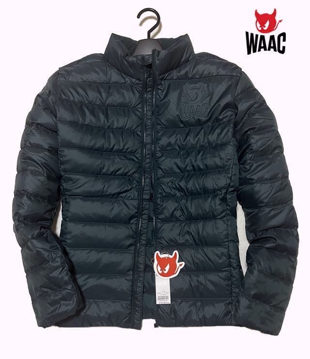coco 中古 ワック WAAC レディース ブルゾン S 黒 ブラック アウターベスト coco 中古 ワック WAAC レディース ブルゾン S 黒 ブラック