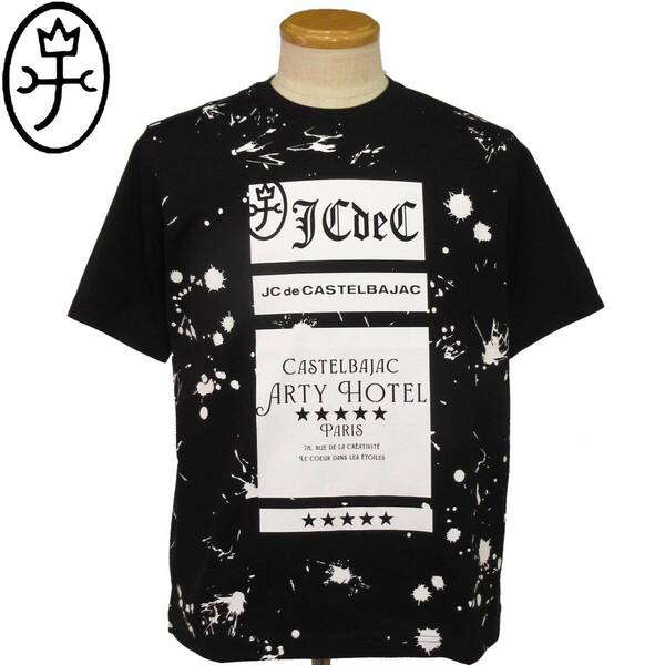 ★CASTELBAJAC★半袖Tシャツ【黒LL】春夏モデル 7215172121 カステルバジャック