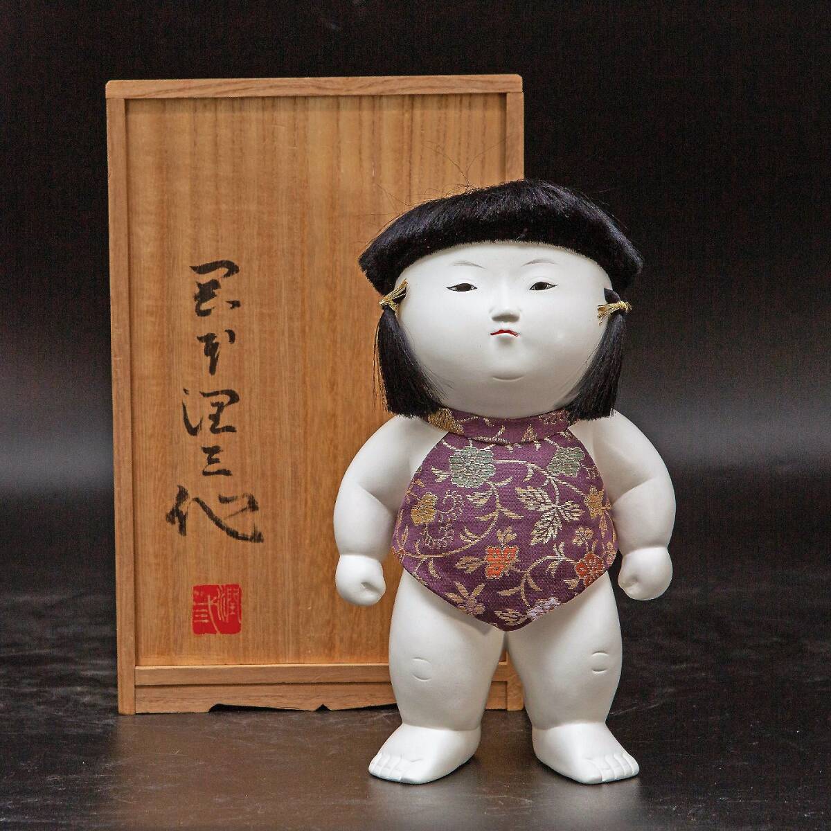 八八八】亀屋都光斉 御所人形 萬歳 ◇共箱 日本人形 亀屋都光斎 八八八】亀屋都光斉 御所人形 萬歳 ◇共箱 日本人形 亀屋都光斎