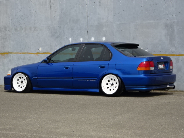 送料G★EKシビック2/4ドア前期純正形状リアアンダーリップスポイラー★JDM EK4 EK3 EJ7 シビッククーペ シビックフェリオ ウレタン エアロ