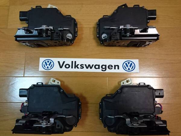 【新品】即納 ニュービートル ゴルフ4 ポロ パサート ルポ等 前後左右 ドアロック アクチュエーター