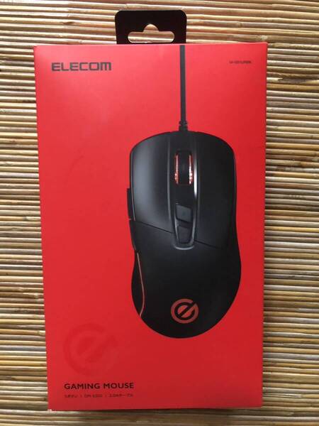 【新品未開封】エレコム ゲーミングマウス 5ボタン ブラック M-G01URBK