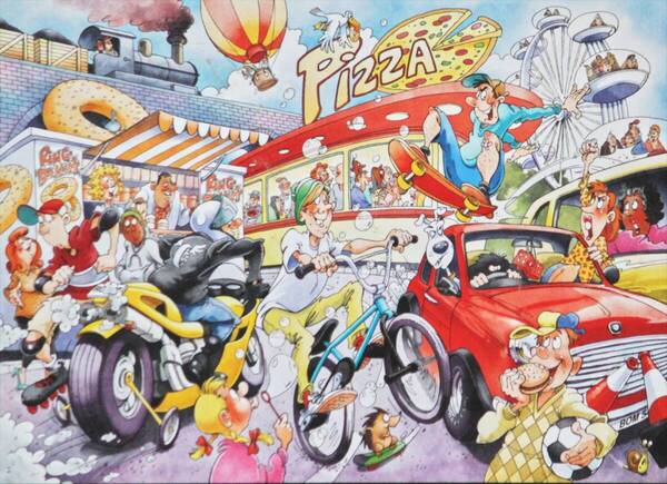 WASGIJ ? IF THE WHEEL HAD NOT BEEN INVENTED ! 1000ピース