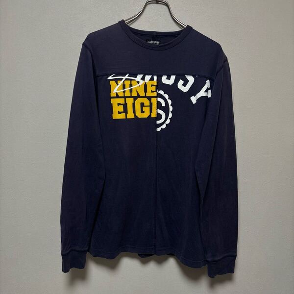 stussy ステューシー ロンT ロングスリーブTシャツshirt シャツ M 長袖Tシャツ 古着 長袖プリントTシャツ ロンT