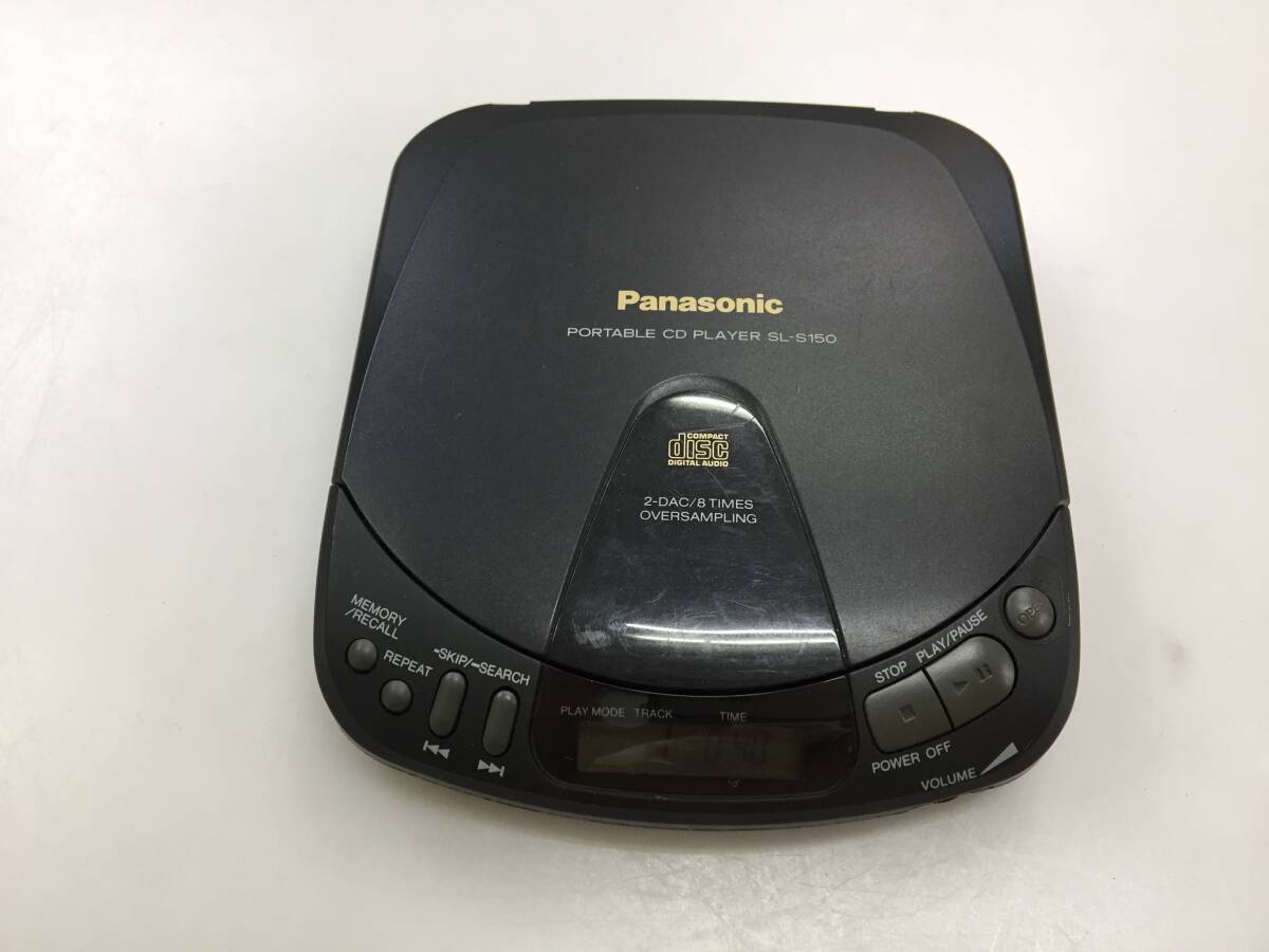 ポータブルプレーヤー Panasonic CD PORTABLE CD PLAYER SL-S150 Panasonic CD PORTABLE CD PLAYER SL-S150 オーディオ機器