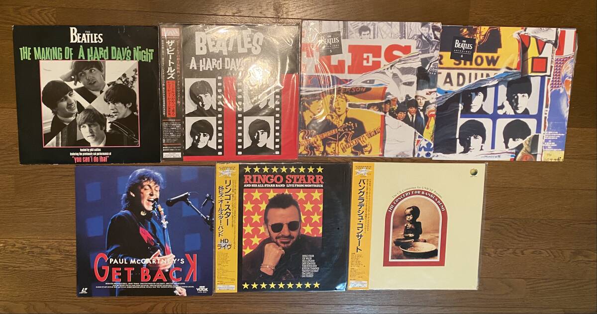 Yahoo!オークション -「▽beatles」(レーザーディスク) の落札