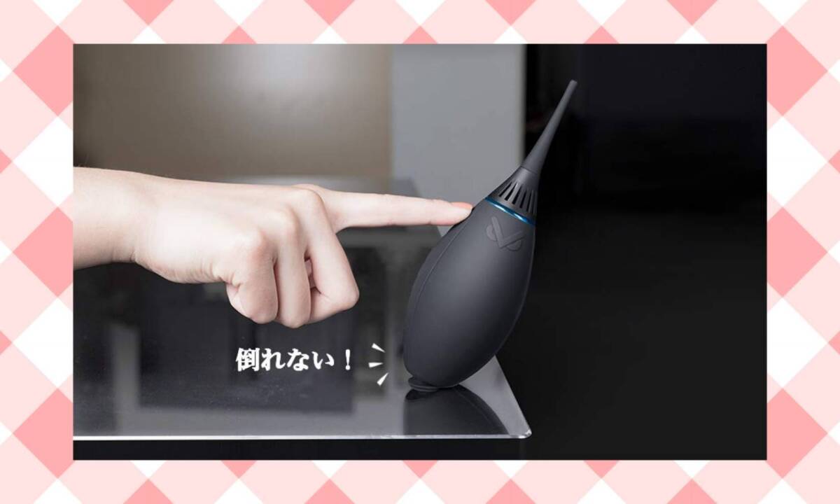 ノズル取り替え対応のカメラクリーニングブロアー
