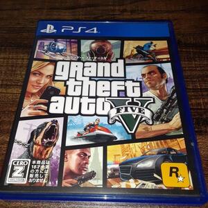 【送料4点まで230円】【PS4】Grand Theft Auto V【動作確認済】グラセフ グランドセフトオート5 GTA5