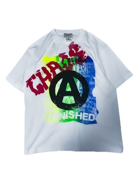 UNFINISHED アナーキーマークTシャツ25024セディショナリーズseditionaries 半袖Tシャツ ホワイト HYSTERIC GLAMOUR