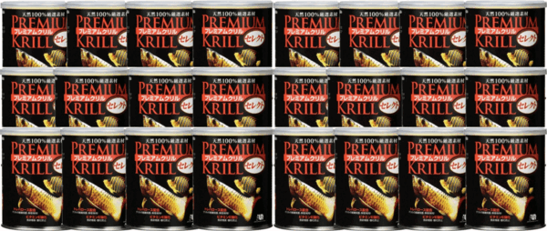 プレミアムクリル セレクト 82g×24缶セット クリル 熱帯魚 観賞魚 エサ フード 餌 アロワナ 金魚 缶入 未開封