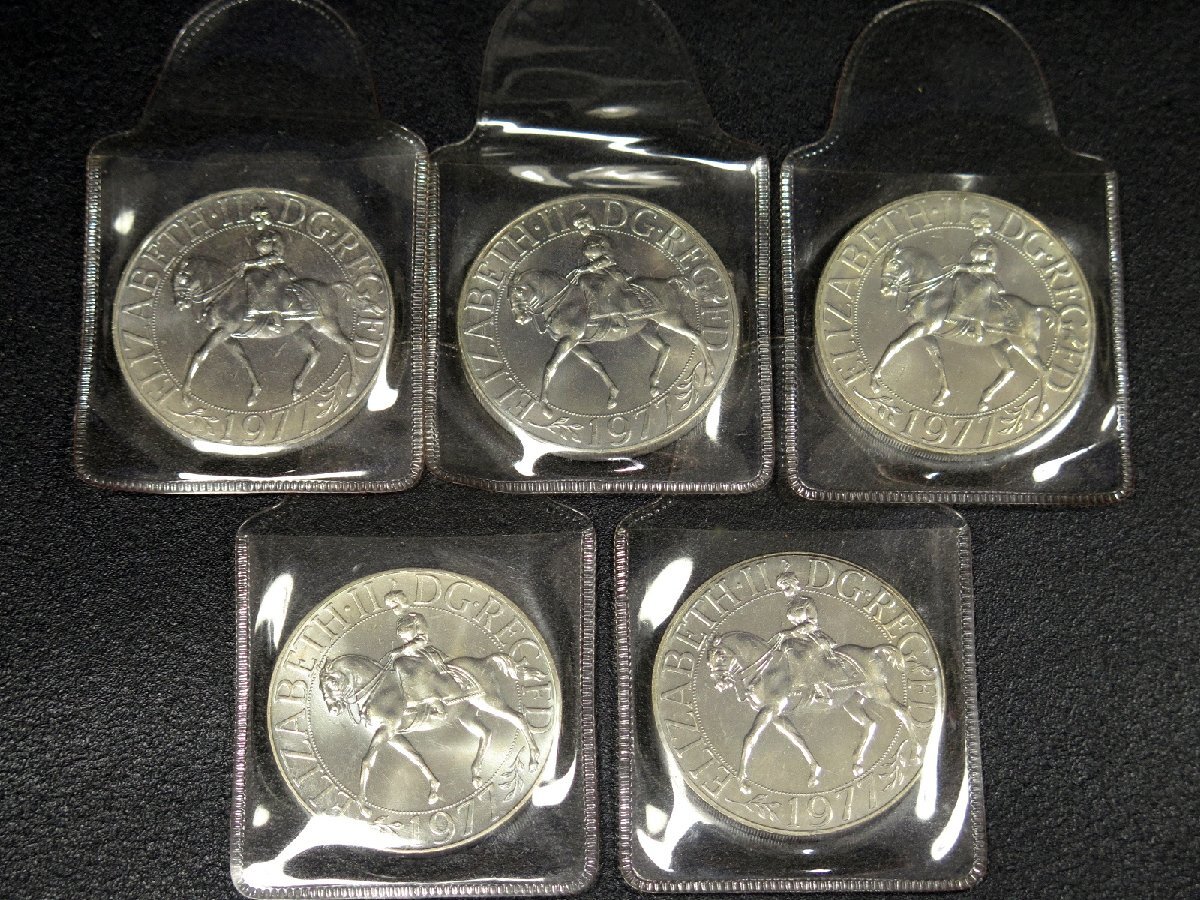 Yahoo!オークション -「エリザベス2世 1977」(硬貨) (貨幣)の Yahoo!オークション -「エリザベス2世 1977」(硬貨) (貨幣)の