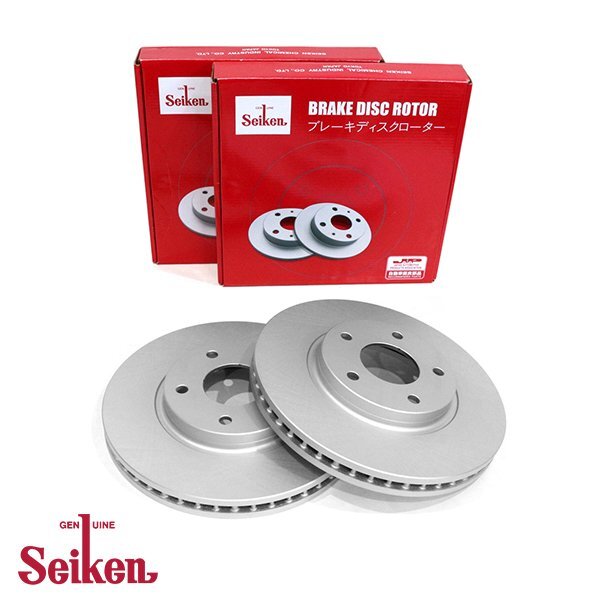 【送料無料】 seiken 制研化学工業 ブレーキディスクローター 左右2枚セット 500-10089 トヨタ カリーナ AT192 F ブレーキ ローター