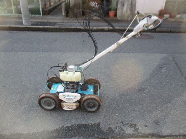 Yahoo!オークション -「クボタ自走式草刈機」(本体) (草刈機)の Yahoo!オークション -「クボタ自走式草刈機」(本体) (草刈機)の