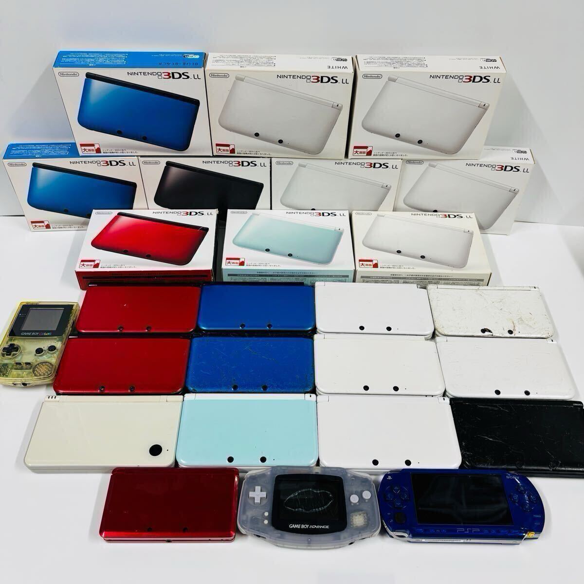 NINTENDO 3DS LL, PSP, コントローラーのまとめ