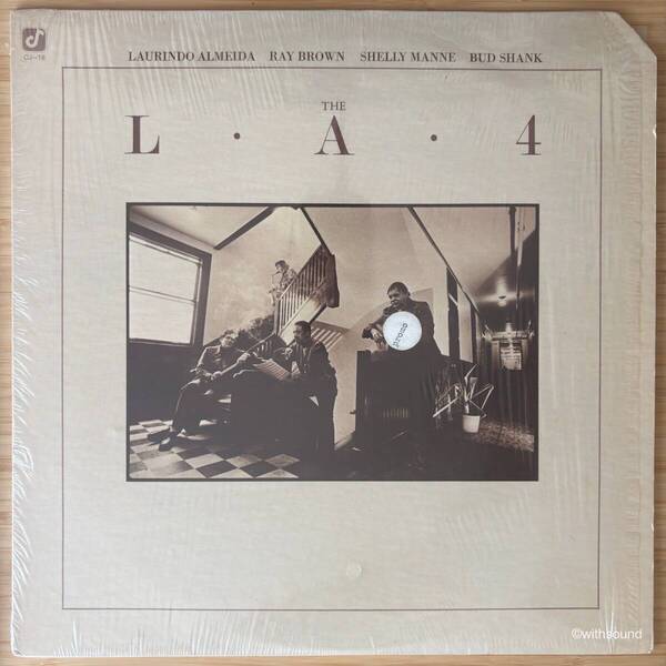シュリンク付き L.A.4 S/T US ORIG LP IN SHRINK LA4 FOUR 1976 CONCORD JAZZ CJ-18