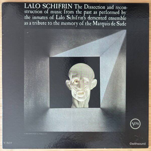 LALO SCHIFRIN The Dissection And... US ORIG LP 1966 VERVE V-8654
