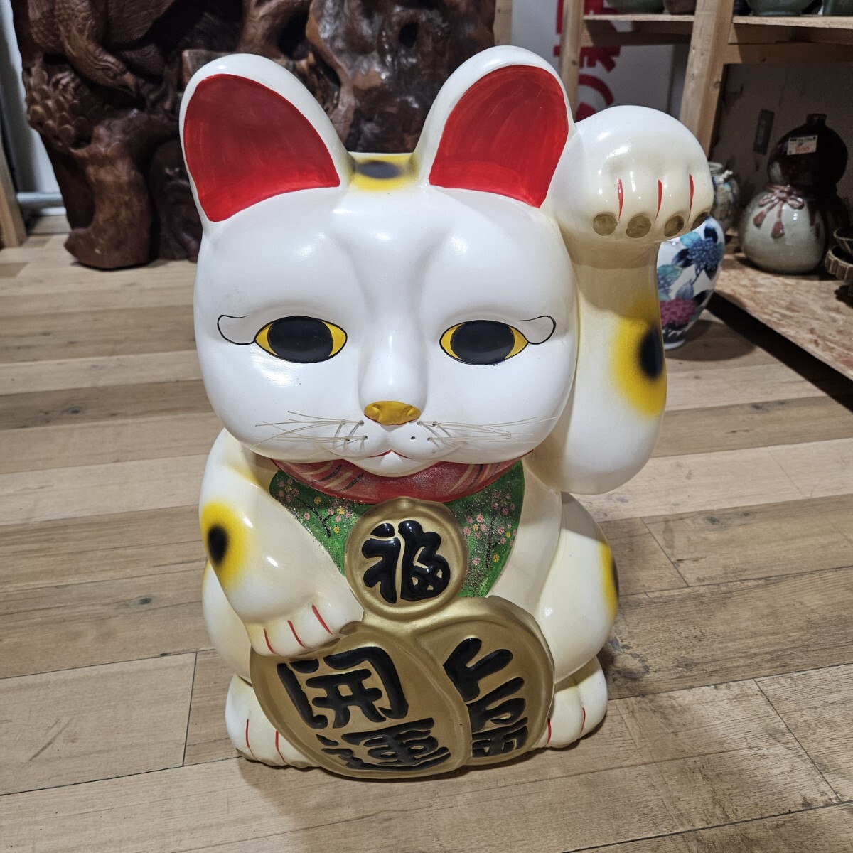 Yahoo!オークション -「招き猫 特大」の落札相場・落札価格 Yahoo!オークション -「招き猫 特大」の落札相場・落札価格