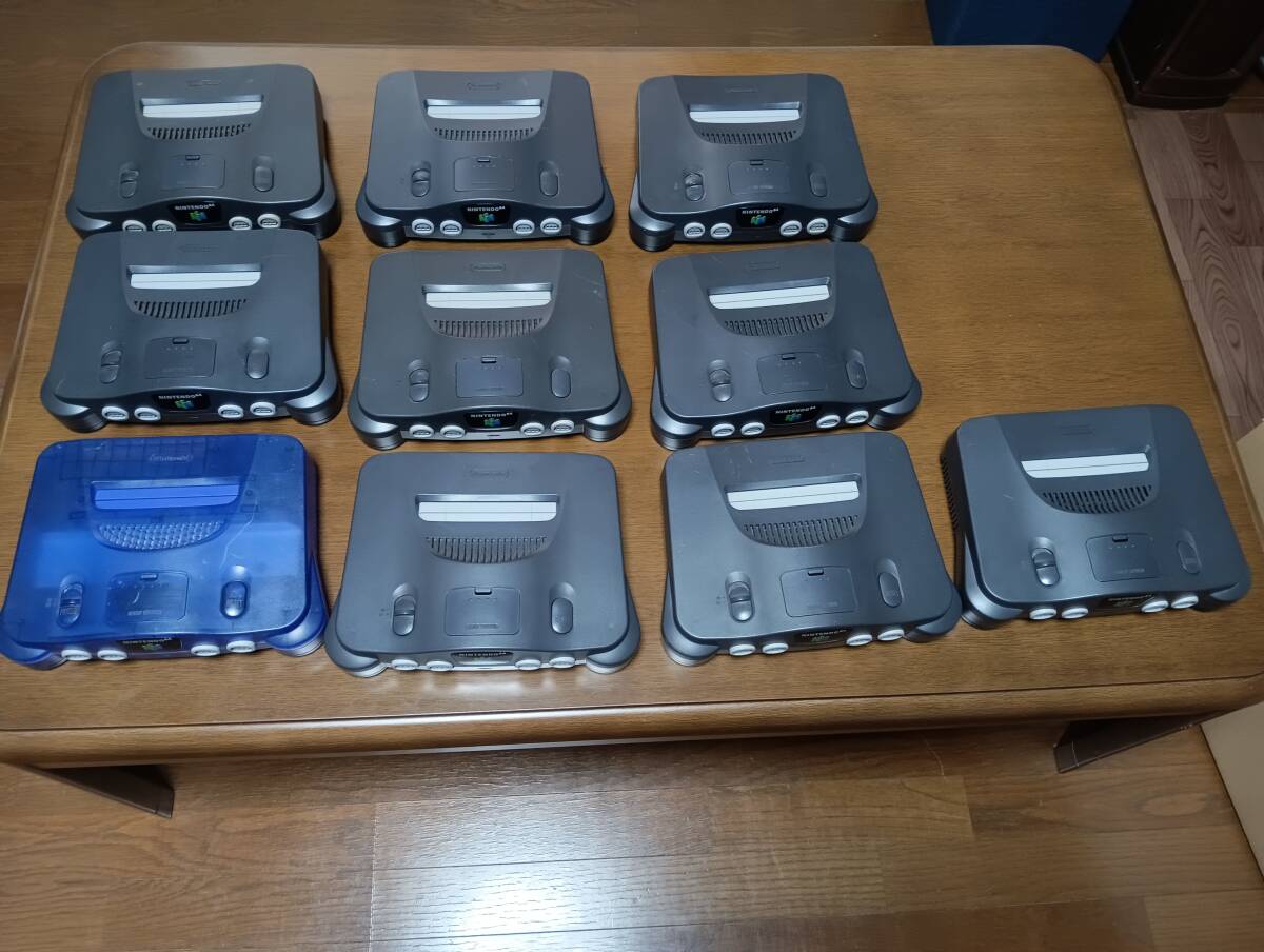 ニンテンドー64 ターミネーターパック　10個　完動品 ニンテンドー64 ターミネーターパック 10個 完動品