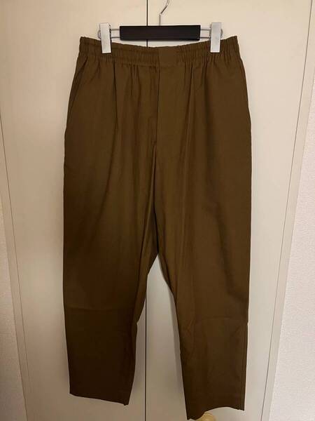 ユニクロU フランネルイージーワイドフィットパンツ 中古美品