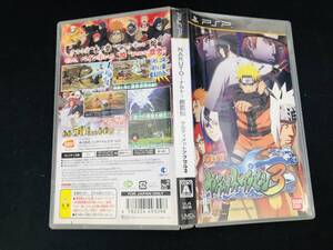 【PSP】 NARUTO -ナルト- 疾風伝 ナルティメットアクセル3 即買い!
