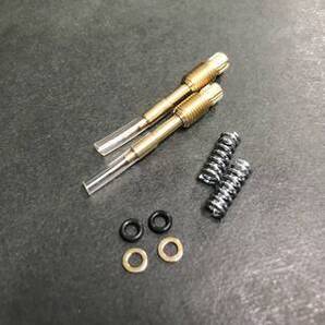 MADE IN JAPAN Z400B Z400LTD キャブレター エアスクリュー セット 新品 パイロットスクリュー