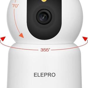 ペットカメラ 見守りカメラ 防犯カメラ セキュリティ ベビーモニター 白 276