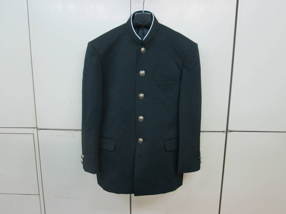 新品 全国標準型学生服(認証マーク付き)ラウンドカラー襟 185A(実際身長170cm~175cmの人に適しています) 全国送料無料
