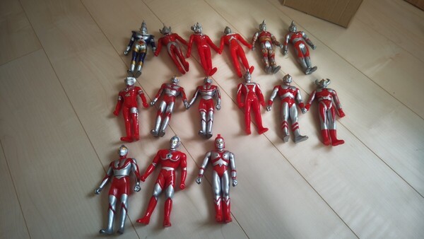 ウルトラマン ソフビ ヒーローシリーズ 15体セット 詳細不明 希少 廃盤 旧品