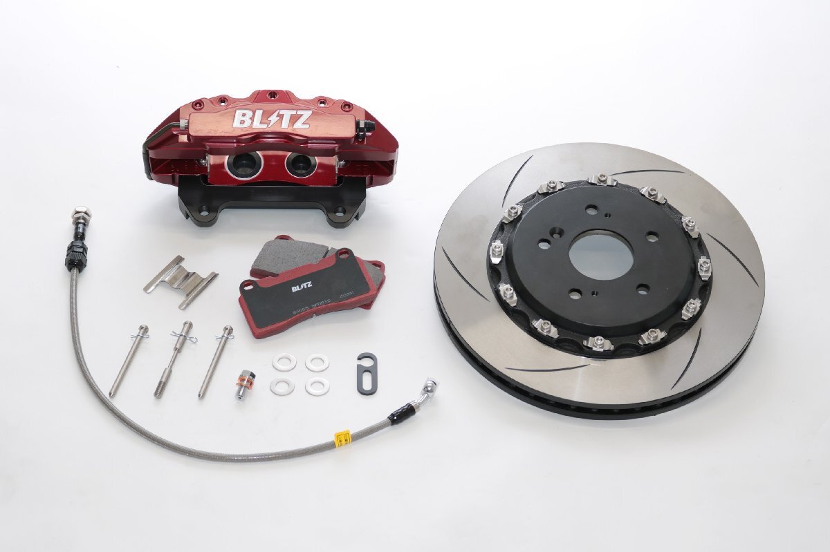 BLITZ ビッグキャリパーキットII フロント レーシングパッド仕様 シビック FC1 H29.9~R2.1 L15B FF セダン 85107