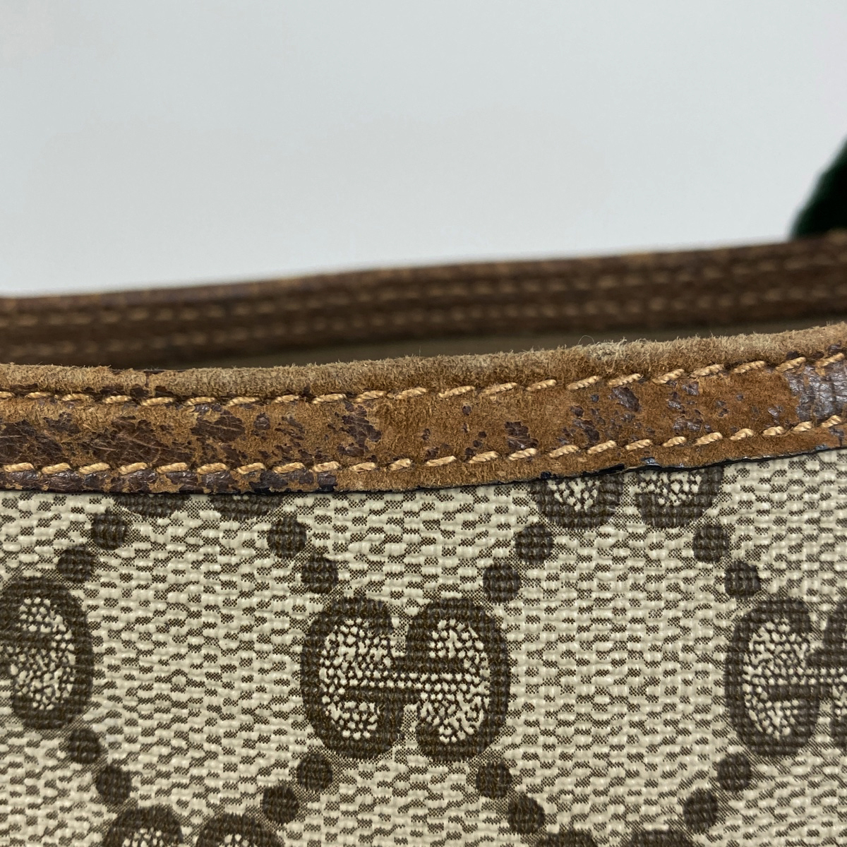 グッチ GUCCI GG柄 トートバッグ シェリーライン ウェブ オールドグッチ 37802003 コーティングキャンバス ブラウン レディース 【中古】 グッチ GUCCI GG柄 トートバッグ シェリーライン ウェブ オールドグッチ 37802003 コーティングキャンバス ブラウン レディース 【中古】