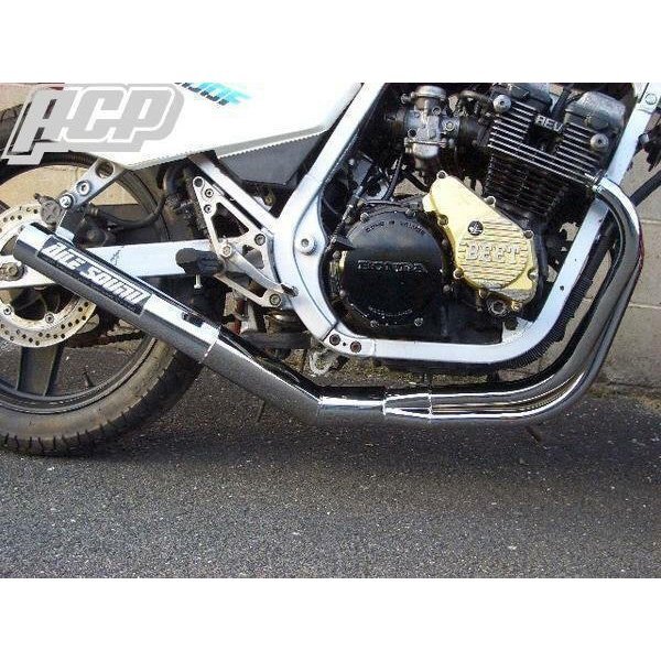 CBR400F用 エルサウンド ショート管(メッキ)!【新品】 国内生産