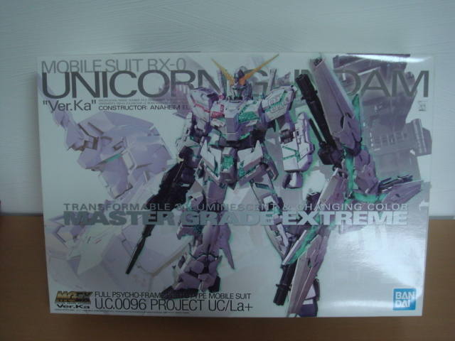 Yahoo!オークション -「mgex 1／100 ユニコーンガンダム ver.ka