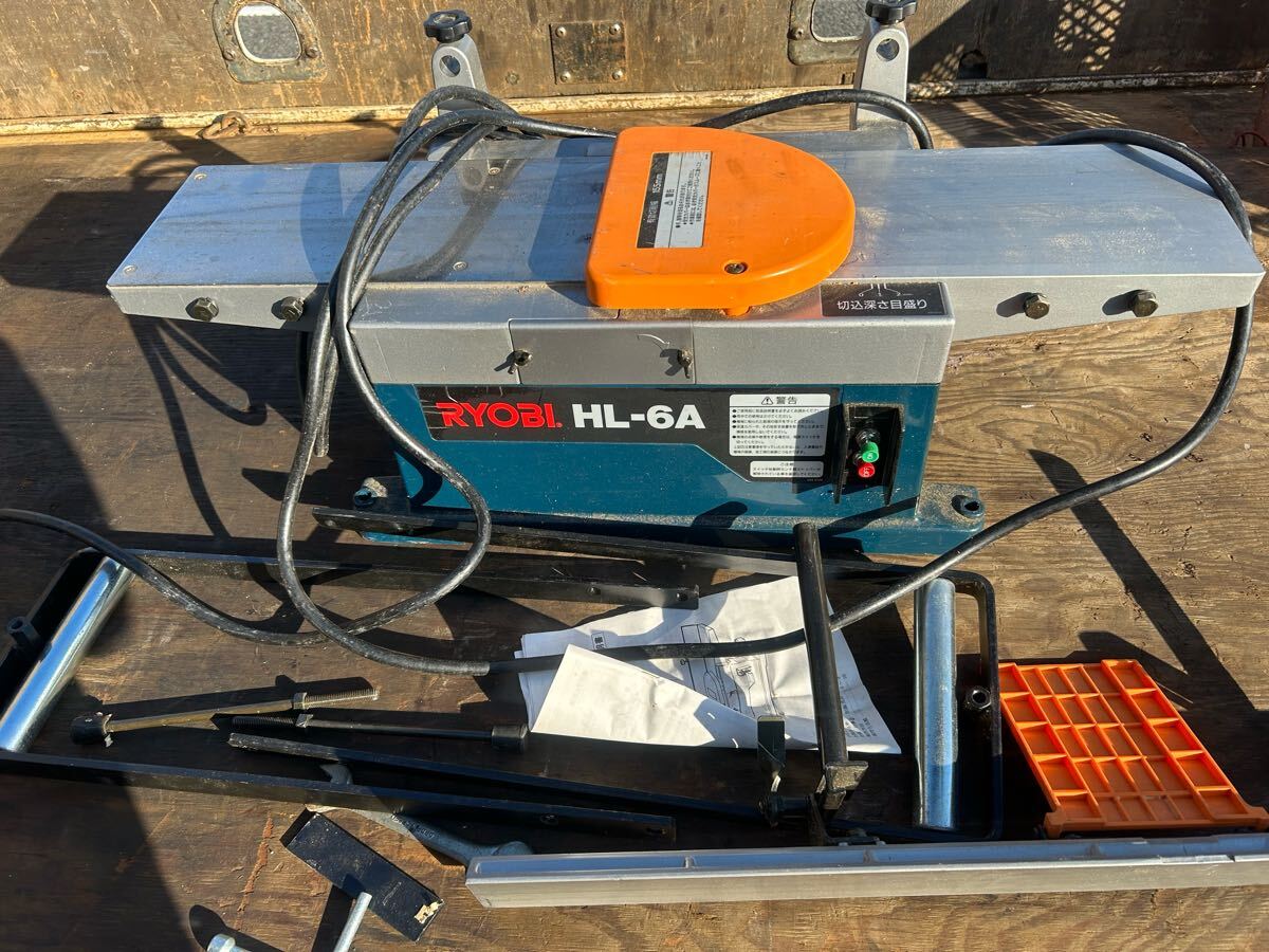 Yahoo!オークション -「リョービ 手押しカンナ hl-6a」の落札 Yahoo!オークション -「リョービ 手押しカンナ hl-6a」の落札