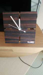 yamato japan ヤマト工芸　木製置時計