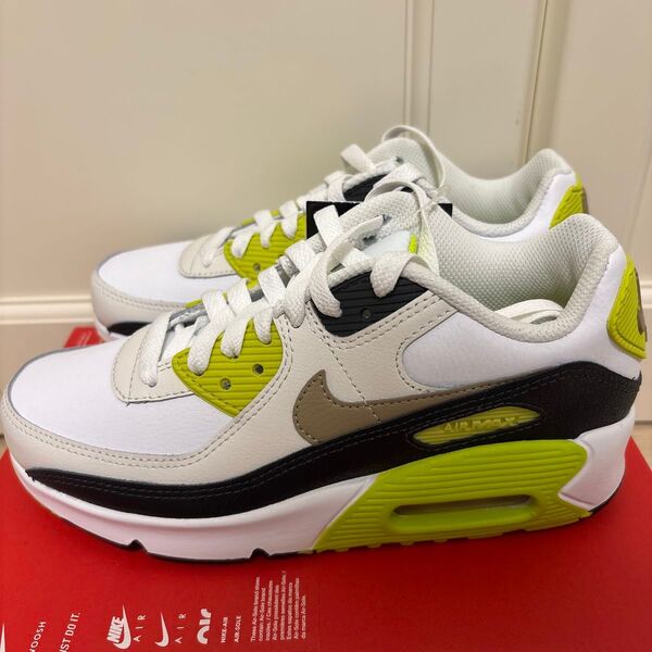 ナイキ エアマックス90 GS 22.5cm NIKE NIKE ホワイト AIR