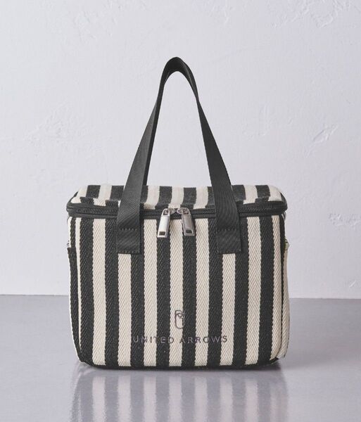 UNITED ARROWS ユナイテッドアローズ ストライプ ボックス トートバッグ S