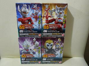  Bandai Shokugan 66 action Ultraman 2 все 4 вид Taro Leo Tiga кружка ma звезда человек 