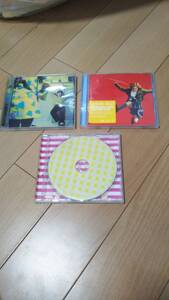 即決　カジヒデキ　CDアルバム　3枚セット　The fireworks candy　と MINI SKIRTと　 AUGUST EP 動作確認済み　ばら売り可能　質問欄まで 