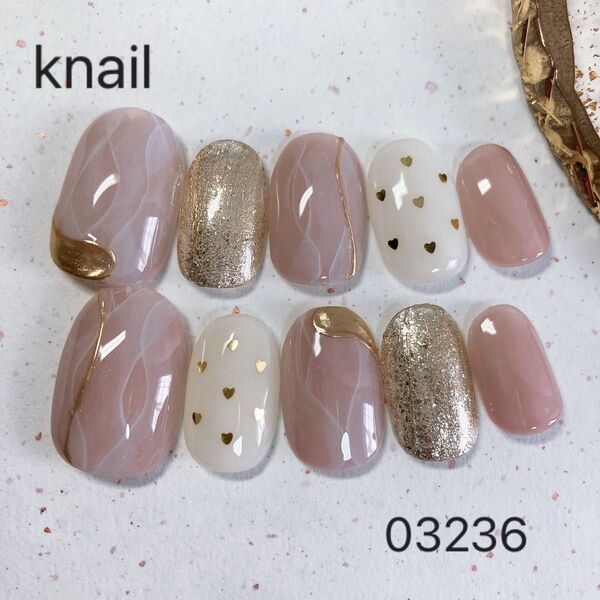 No.169 ネイルチップ ショートオーバル