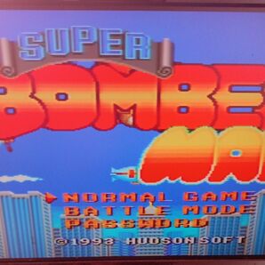 【SFC】 スーパーボンバーマン 【箱付き】