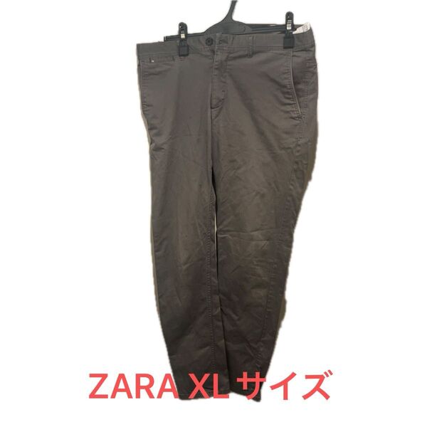 ZARAチノパン XLサイズ ストレッチ パンツ