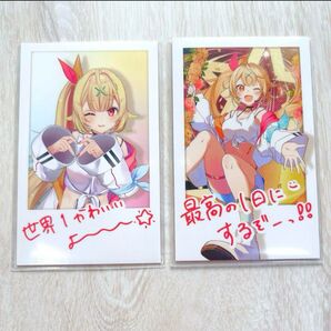 【星川サラ 1st LIVE】ランダムチェキ風カード にじさんじ Vtuber